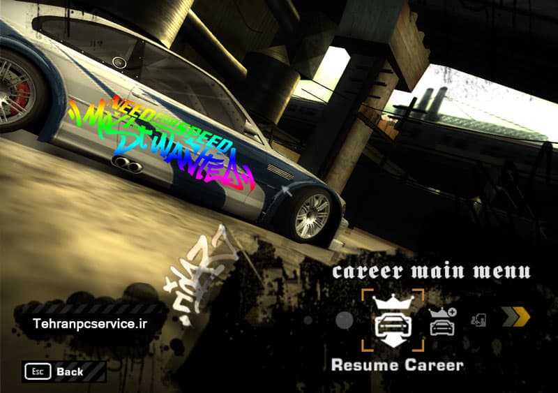 دانلود بازی نید فور اسپید: ماست وانتد Need For Speed: Most Wanted 2005 برای کامپیوتر