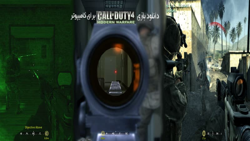 دانلود بازی Call Of Duty 4 Modern Warfare ( کالاف دیوتی مدرن وارفار 1 ) 2007 برای کامپیوتر PC
