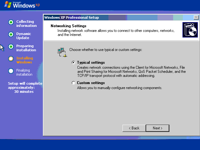 آموزش نصب ویندوز XP sp3