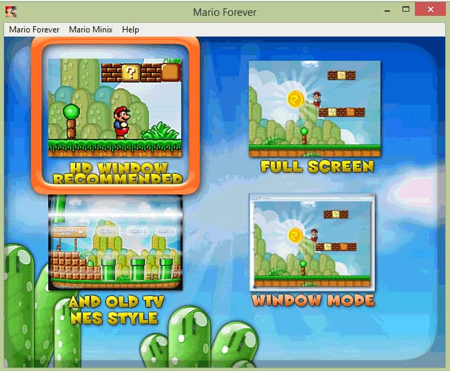 دانلود بازی قارچ خور قدیمی برای کامپیوتر - Super Mario Forever version 7.02-31 for PC