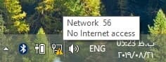 مشکل اتصال به اینترنت در ویندوز 10 8.1 7 
