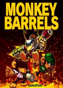 دانلود بازی Monkey Barrels برای کامپیوتر PC - جنگ میمون ها