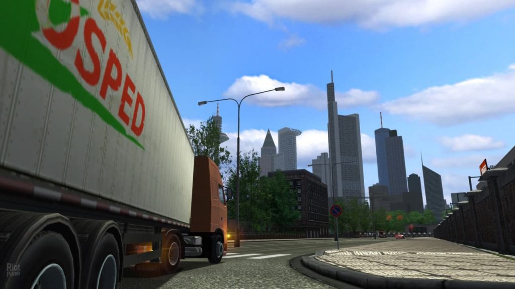 دانلود بازی Euro Truck Simulator 1 برای کامپیوتر PC - شبه ساز کامیون اروپا 2008