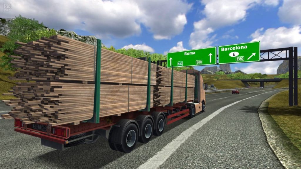 دانلود بازی Euro Truck Simulator 1 برای کامپیوتر PC - شبه ساز کامیون اروپا 2008