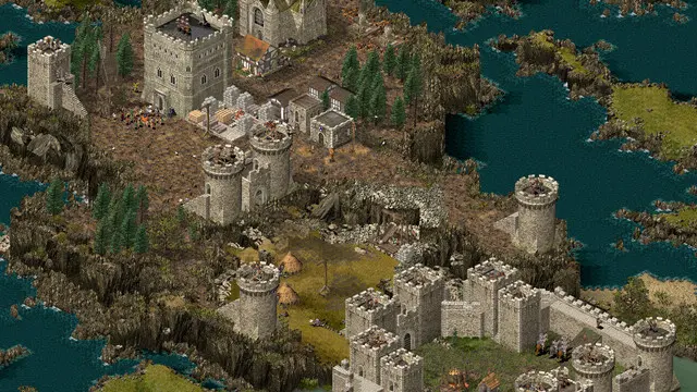 دانلود بازی قلعه Stronghold 1 HD برای کامپیوتر PC