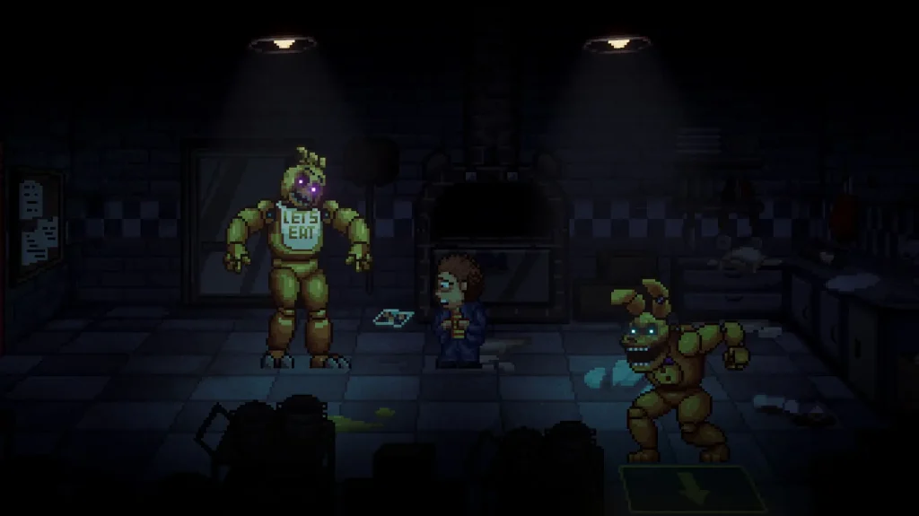 دانلود بازی Five Nights at Freddy's: Into the Pit برای کامپیوتر PC