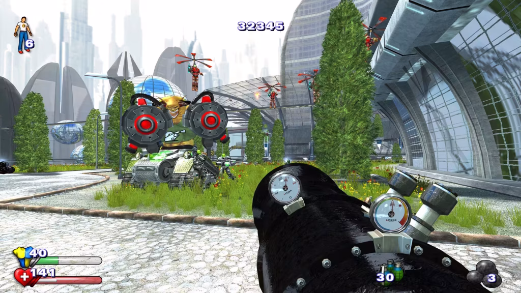 دانلود بازی Serious Sam 2 برای کامپیوتر PC